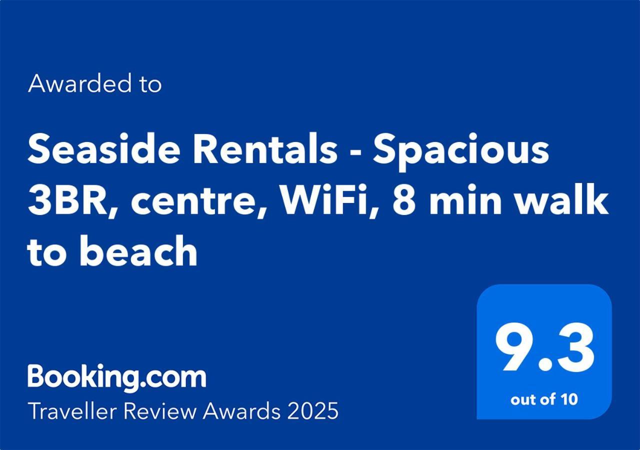 Seaside Rentals Bournemouth Centre - Large 3Br, Wifi, Beach 8 Min Walk Εξωτερικό φωτογραφία